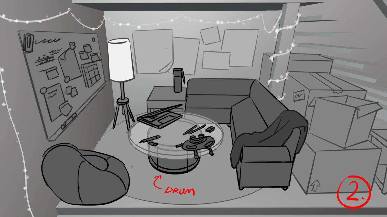 Garage Band Concept Work Cont.