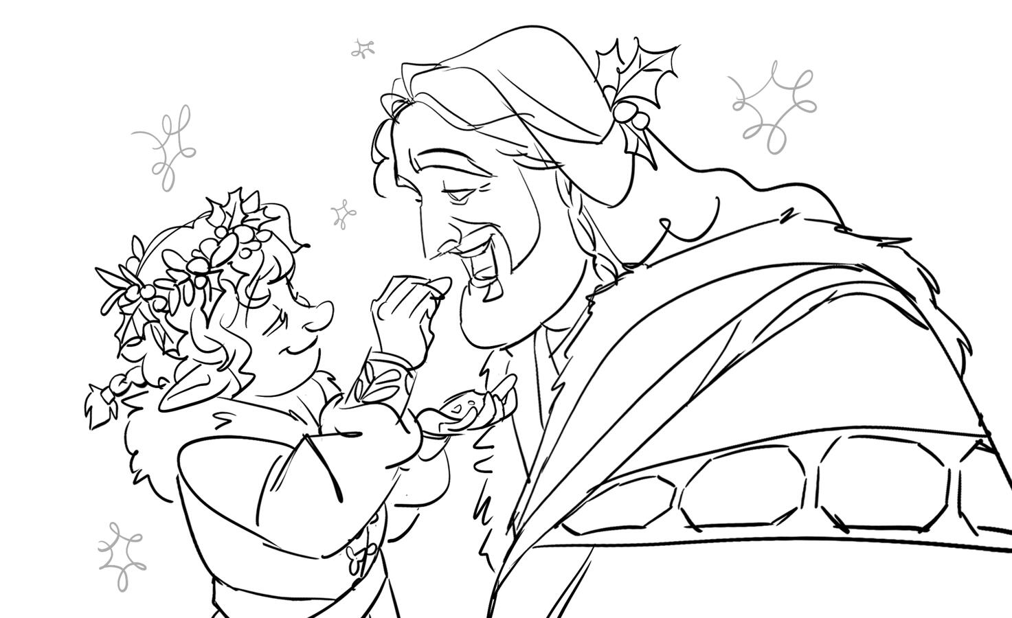 Bilbo and Thorin Fanart